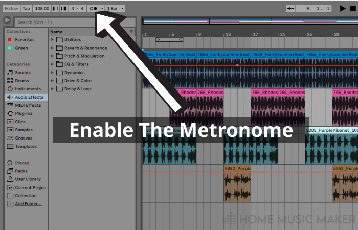 Ableton Metronome Volume (Step-By-Step Guide)